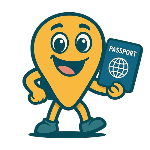 Roamy Hub travel eSIM mascot